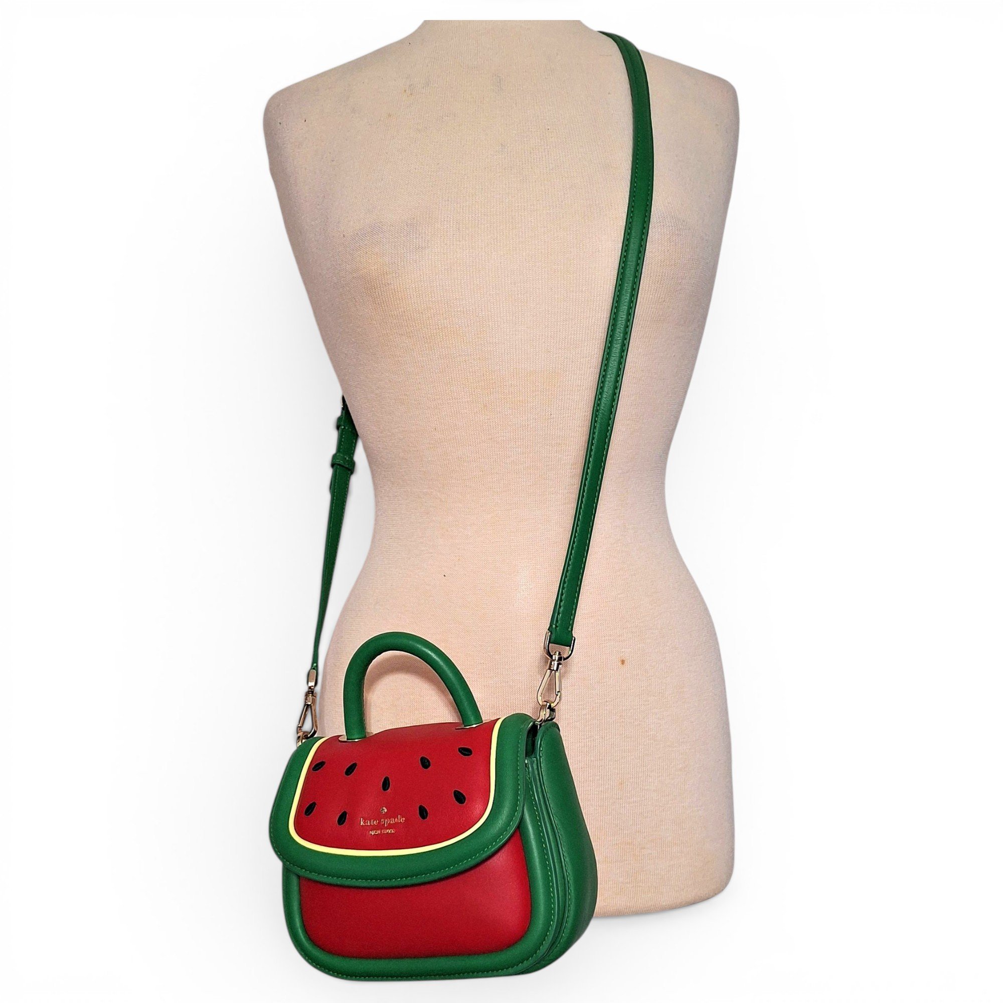 Leather crossbody bag