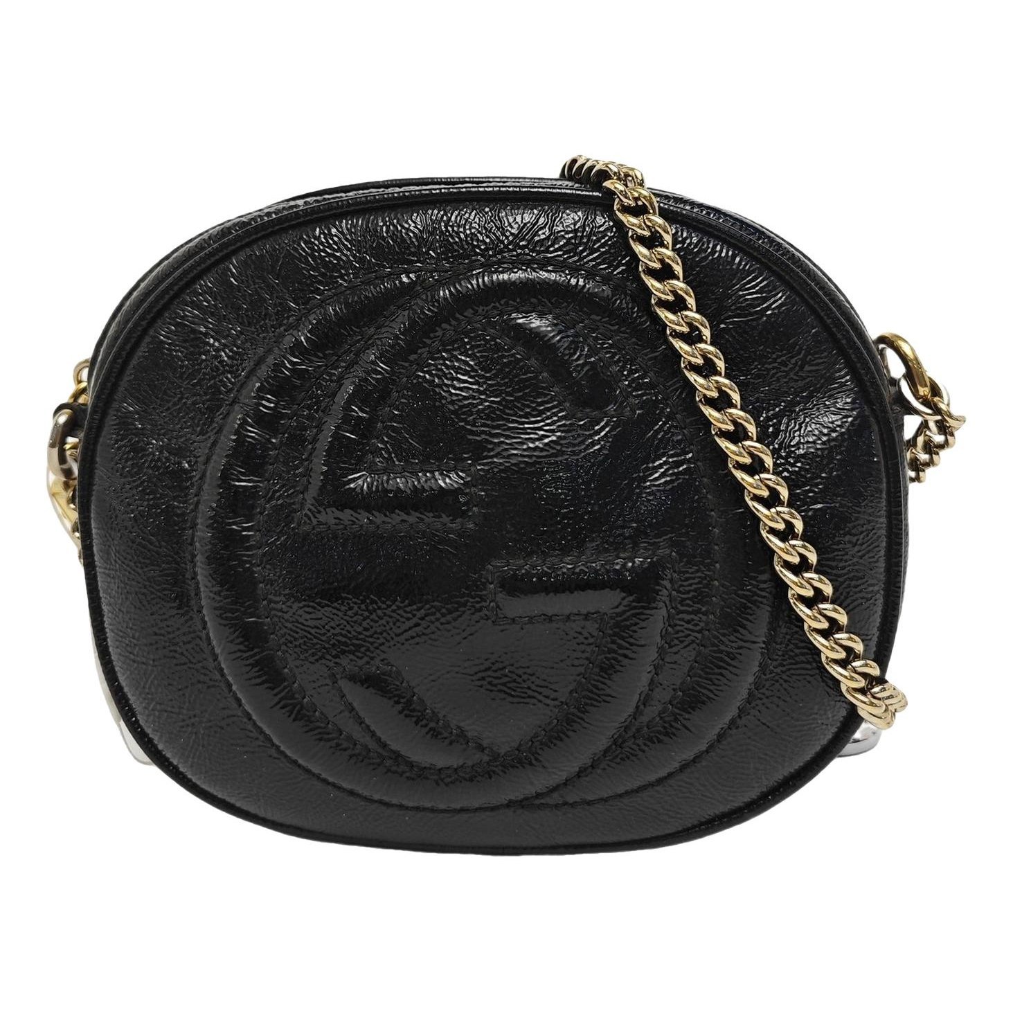 Soho patent leather handbag