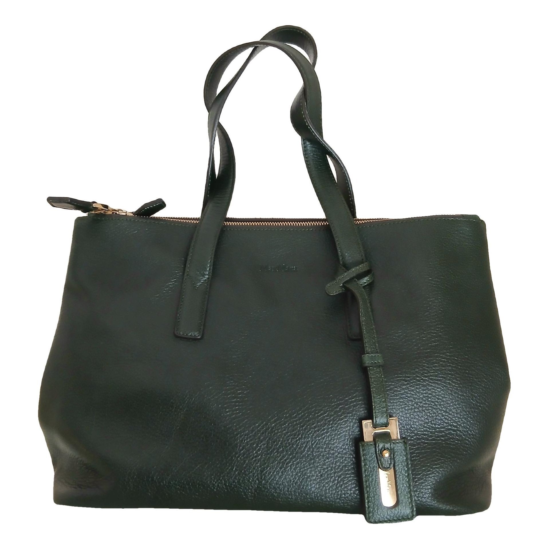 Leather tote