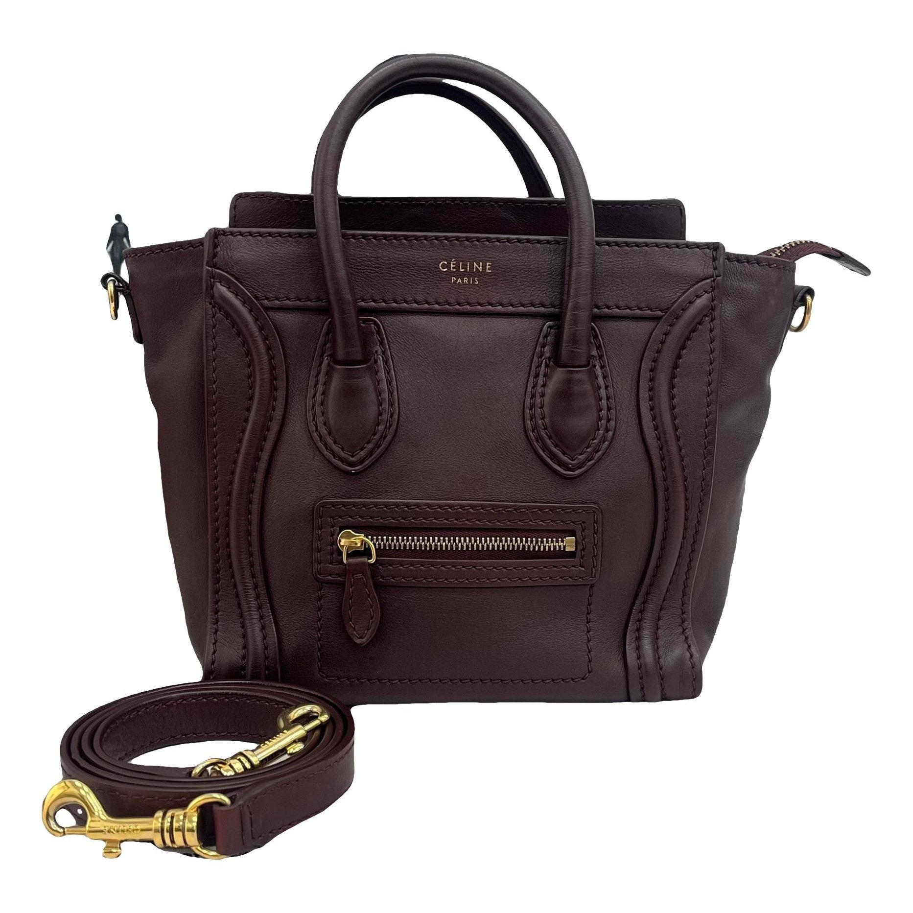 Luggage leather handbag