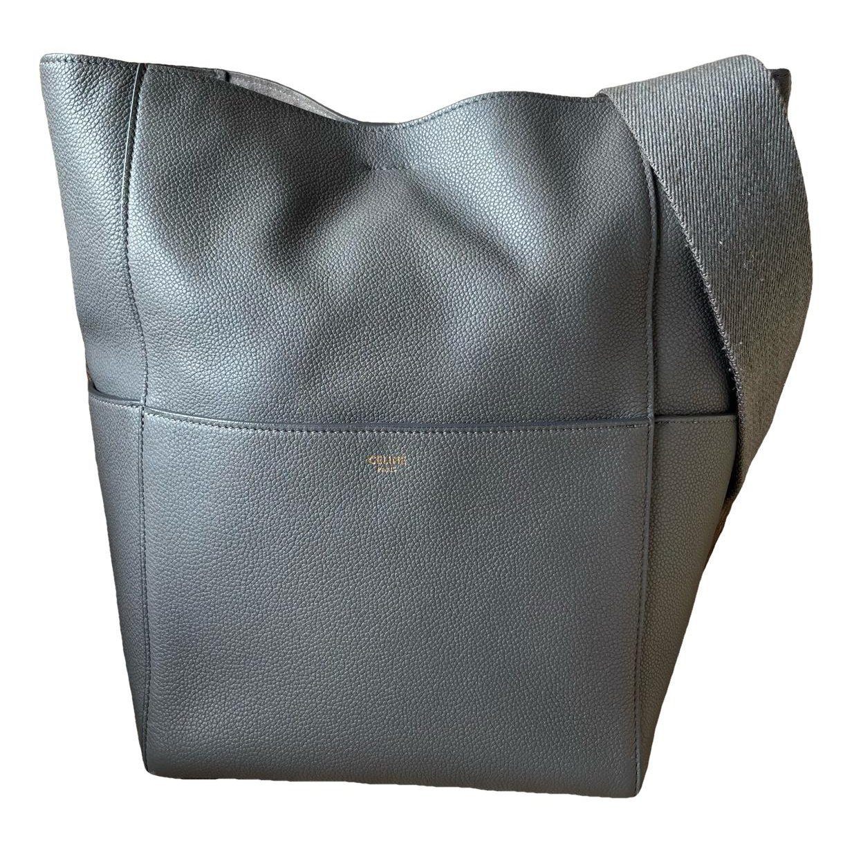 Seau Sangle leather tote