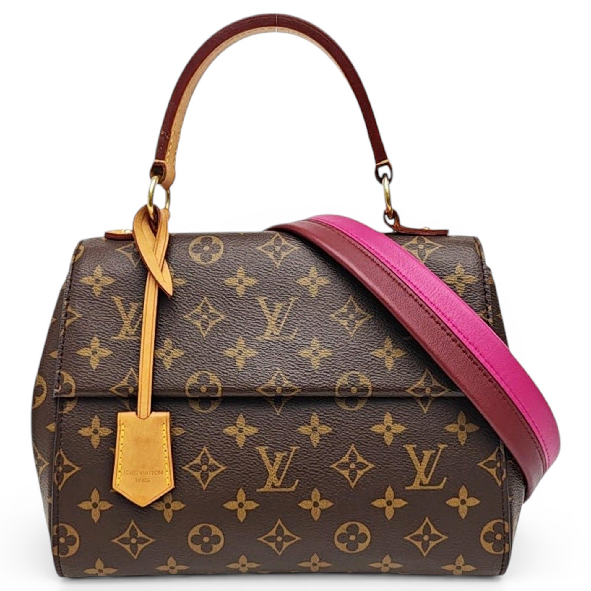 Cluny leather handbag