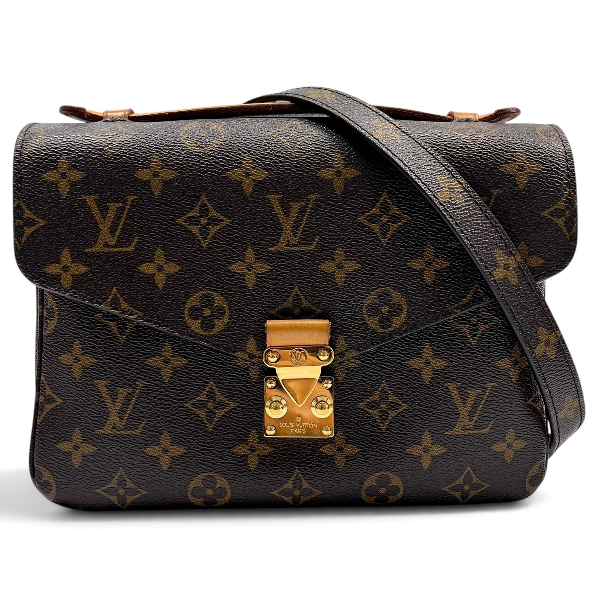 Metis leather handbag