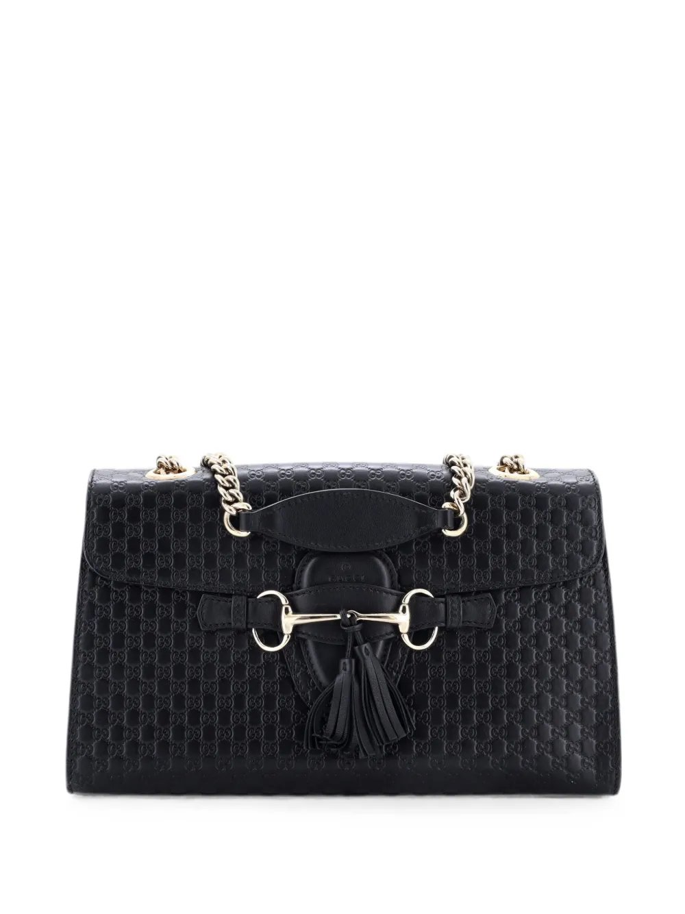 Emily Chain Flap Bag Microguccissima Leather Medium shoulder bag