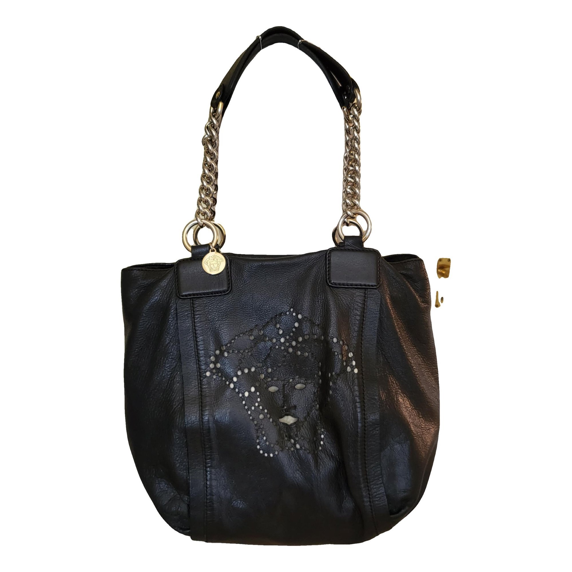 Leather tote