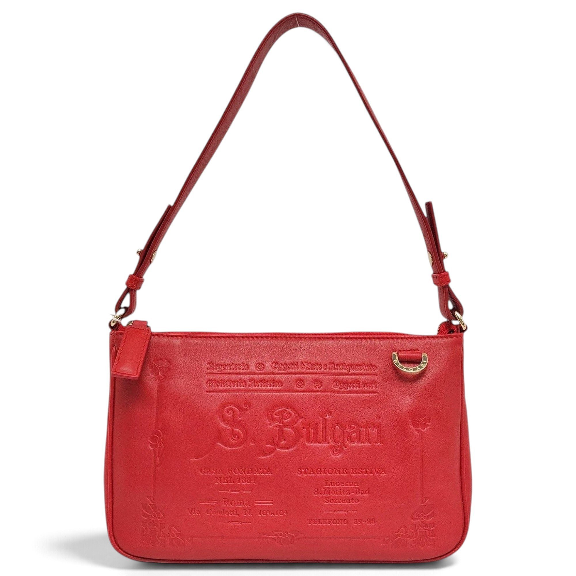 Leather handbag