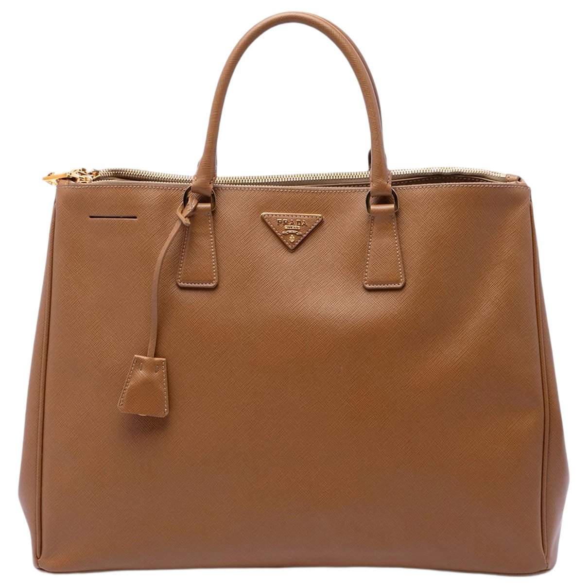 Double leather bag