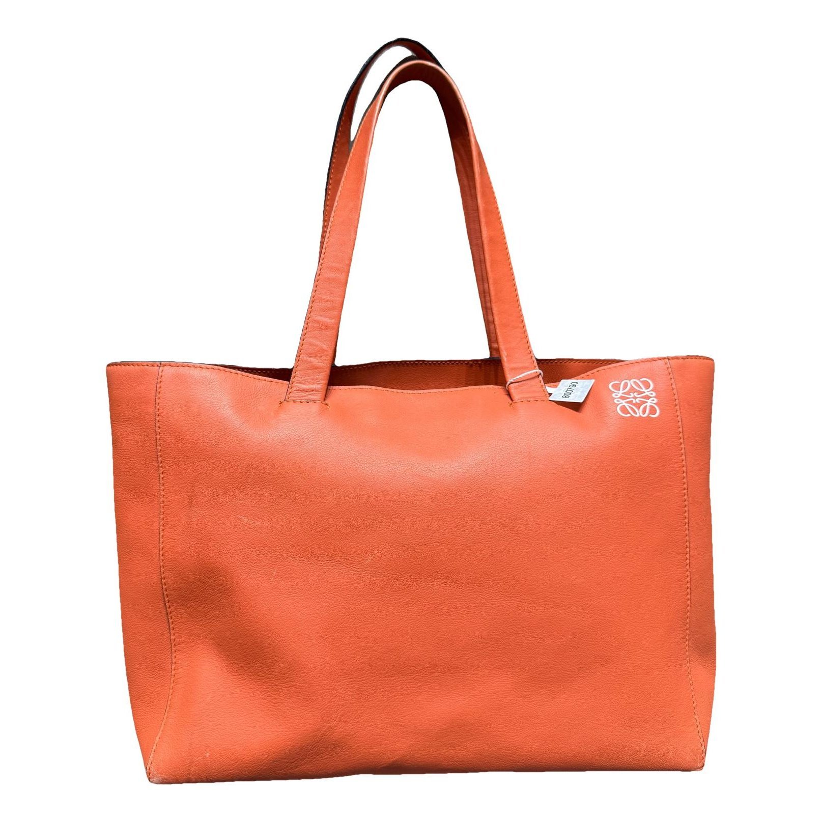 T Shopper leather handbag