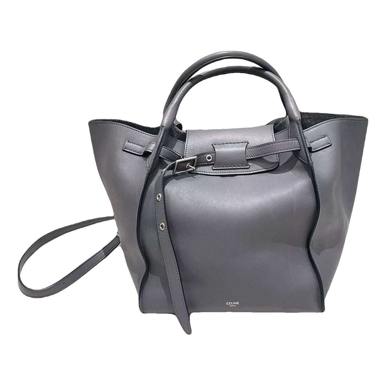 Big Bag leather handbag