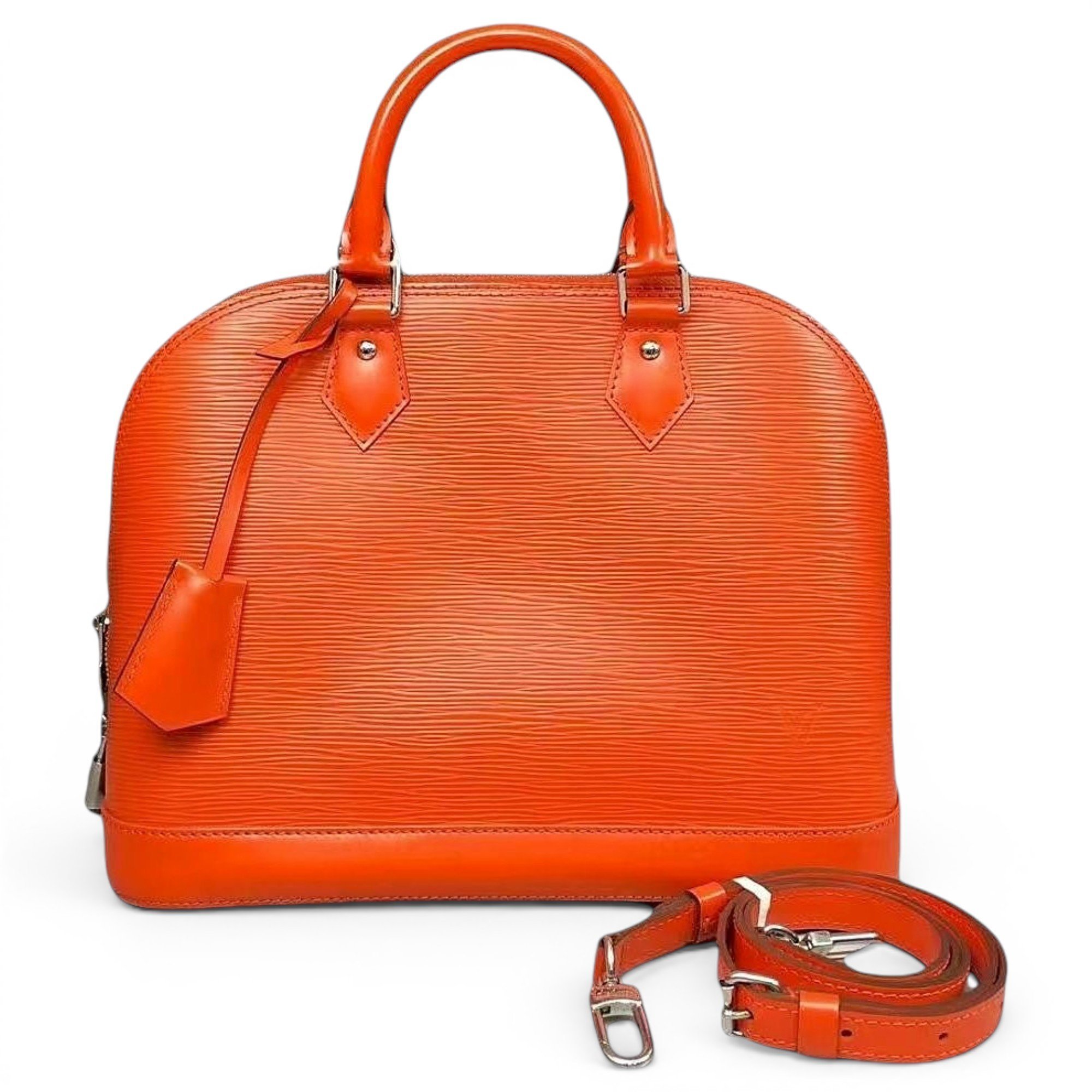 Alma leather handbag