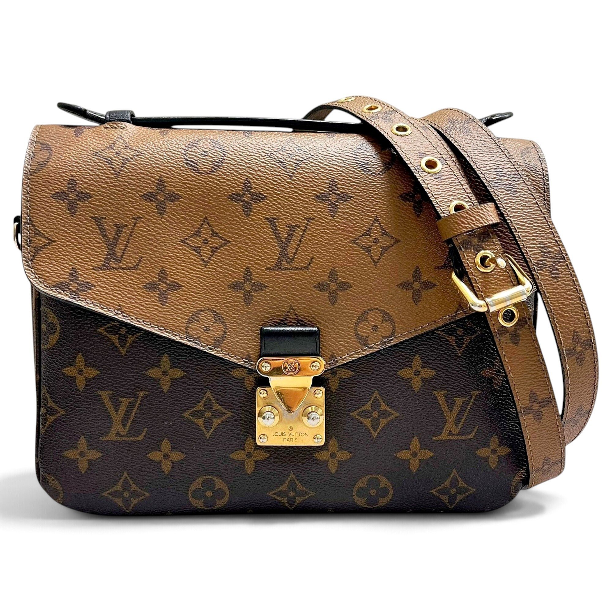 Metis leather handbag