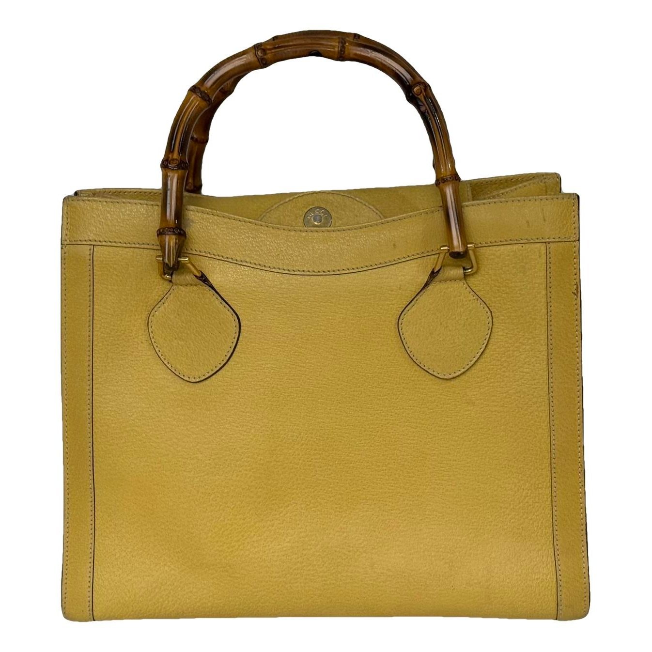 Diana Bamboo leather tote
