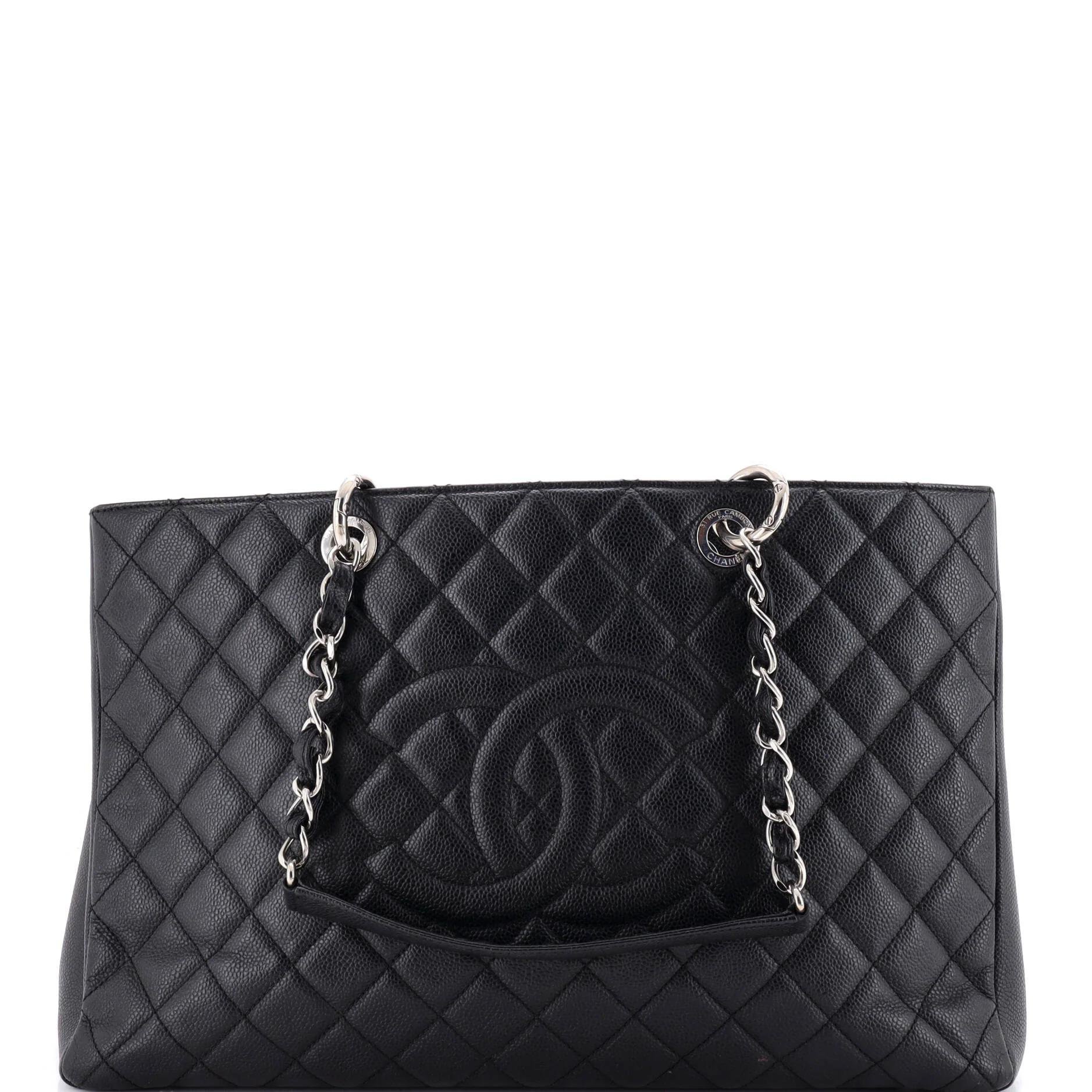Classic CC Shopping leather tote