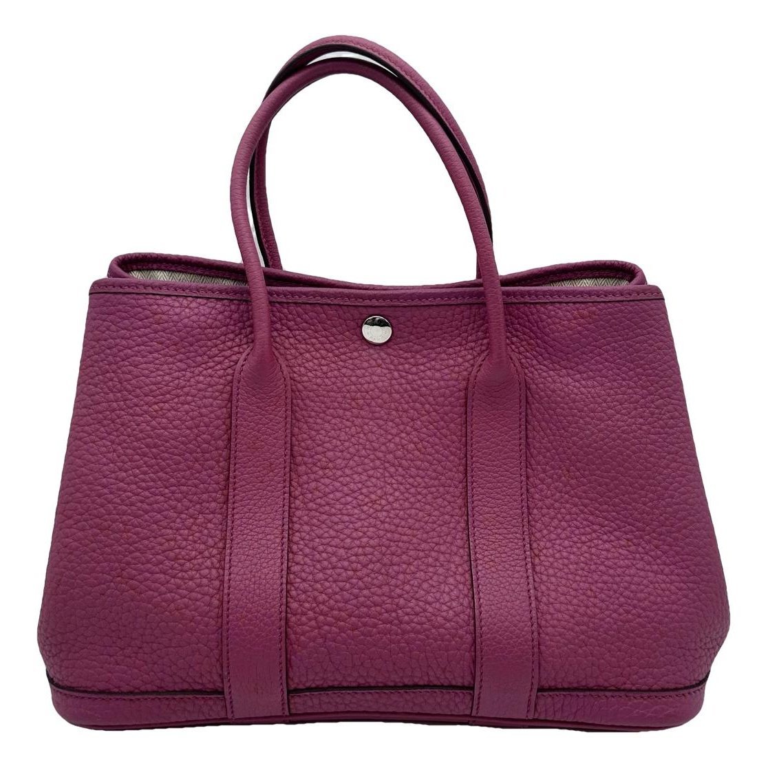 Garden Party leather handbag