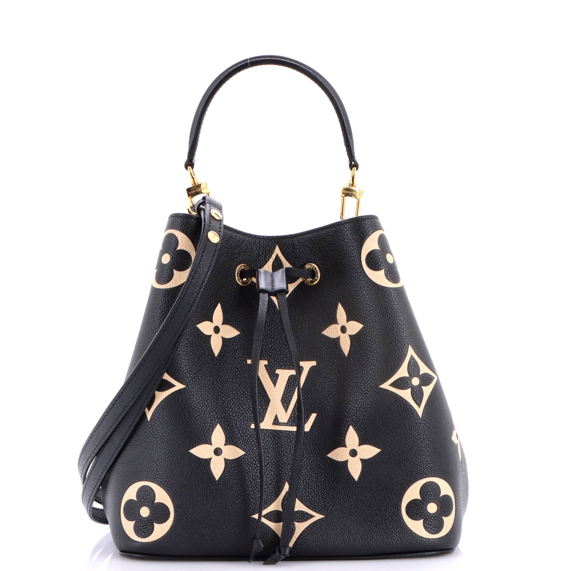 NeoNoe Handbag Bicolor Monogram Empreinte Giant MM