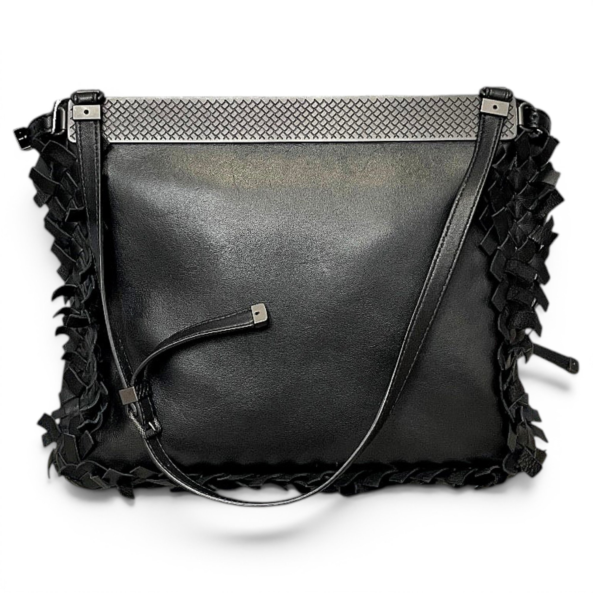 Leather tote