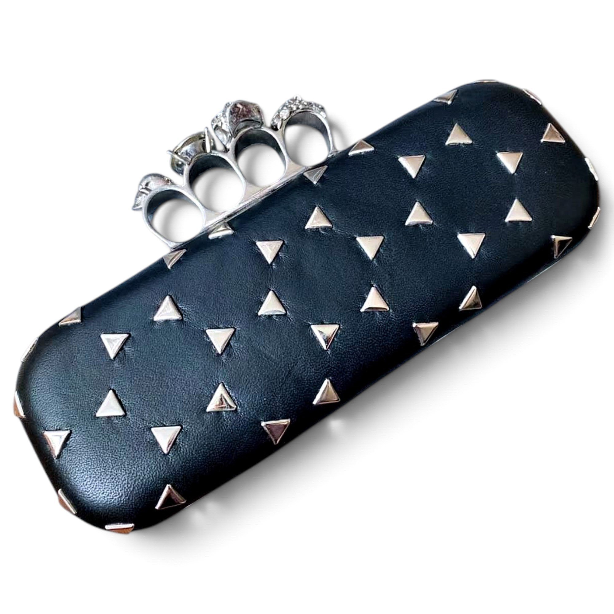 Alexander McQueen Knuckle clutch bag
