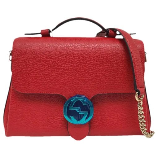 Leather handbag