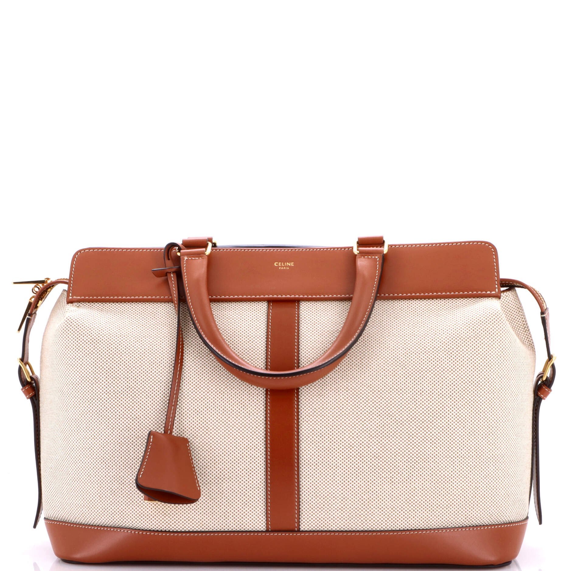 Leather tote