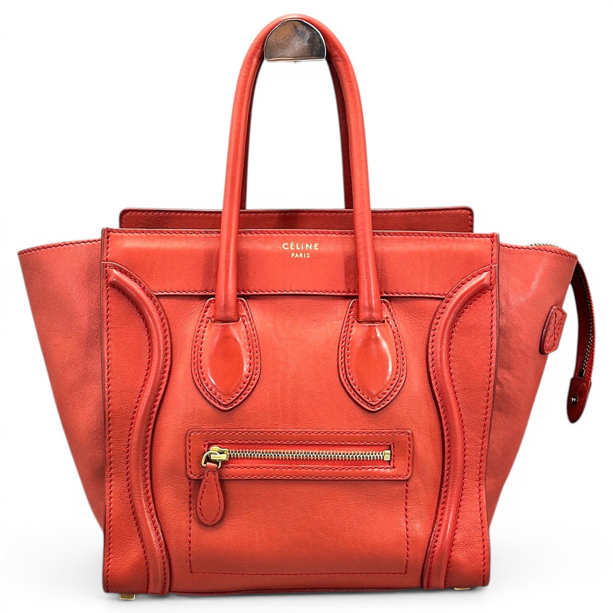 Luggage leather handbag