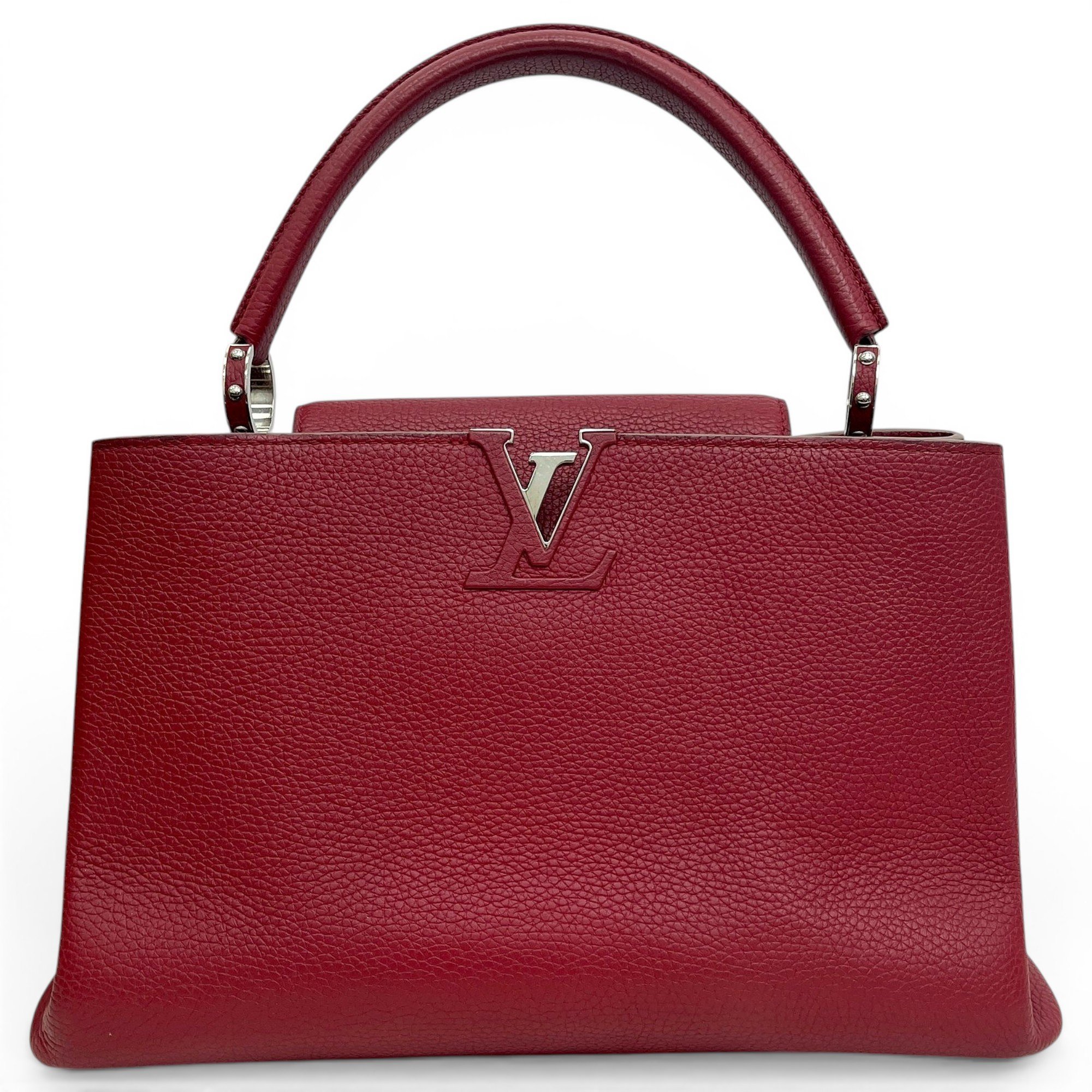 Capucines leather handbag
