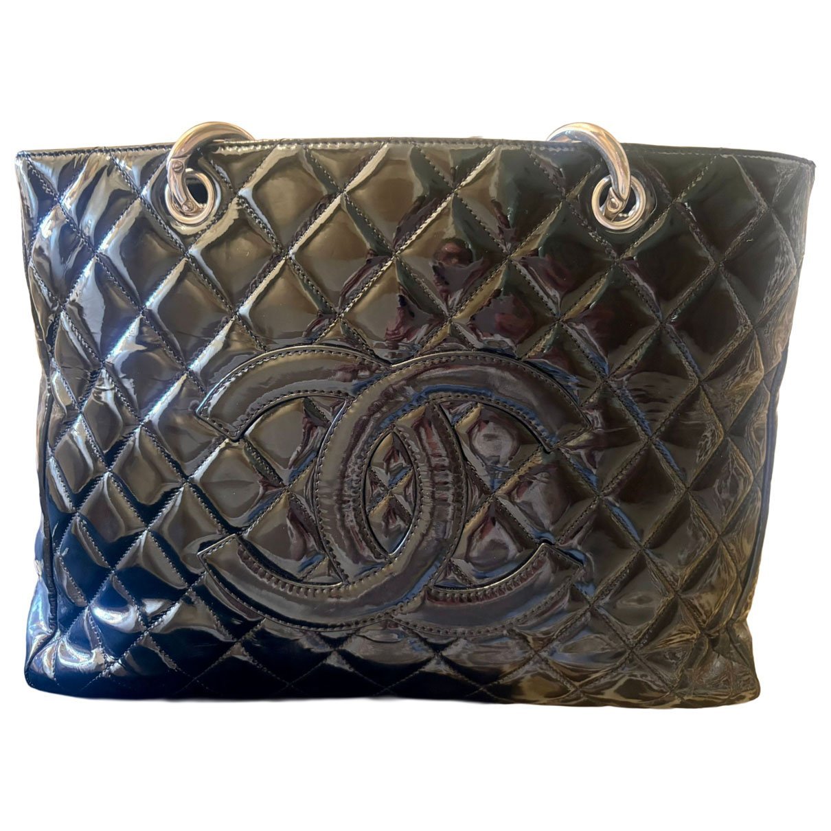 Grand shopping leather tote