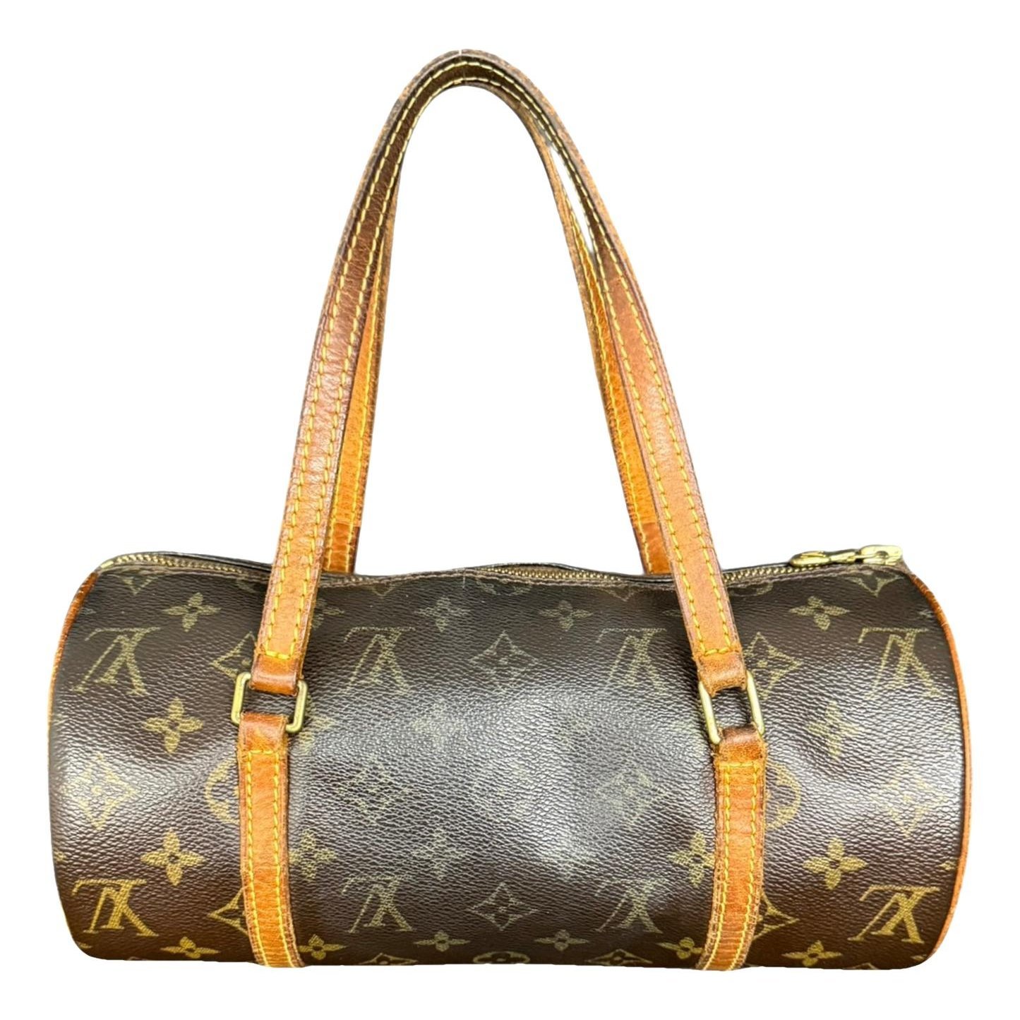 Papillon leather handbag