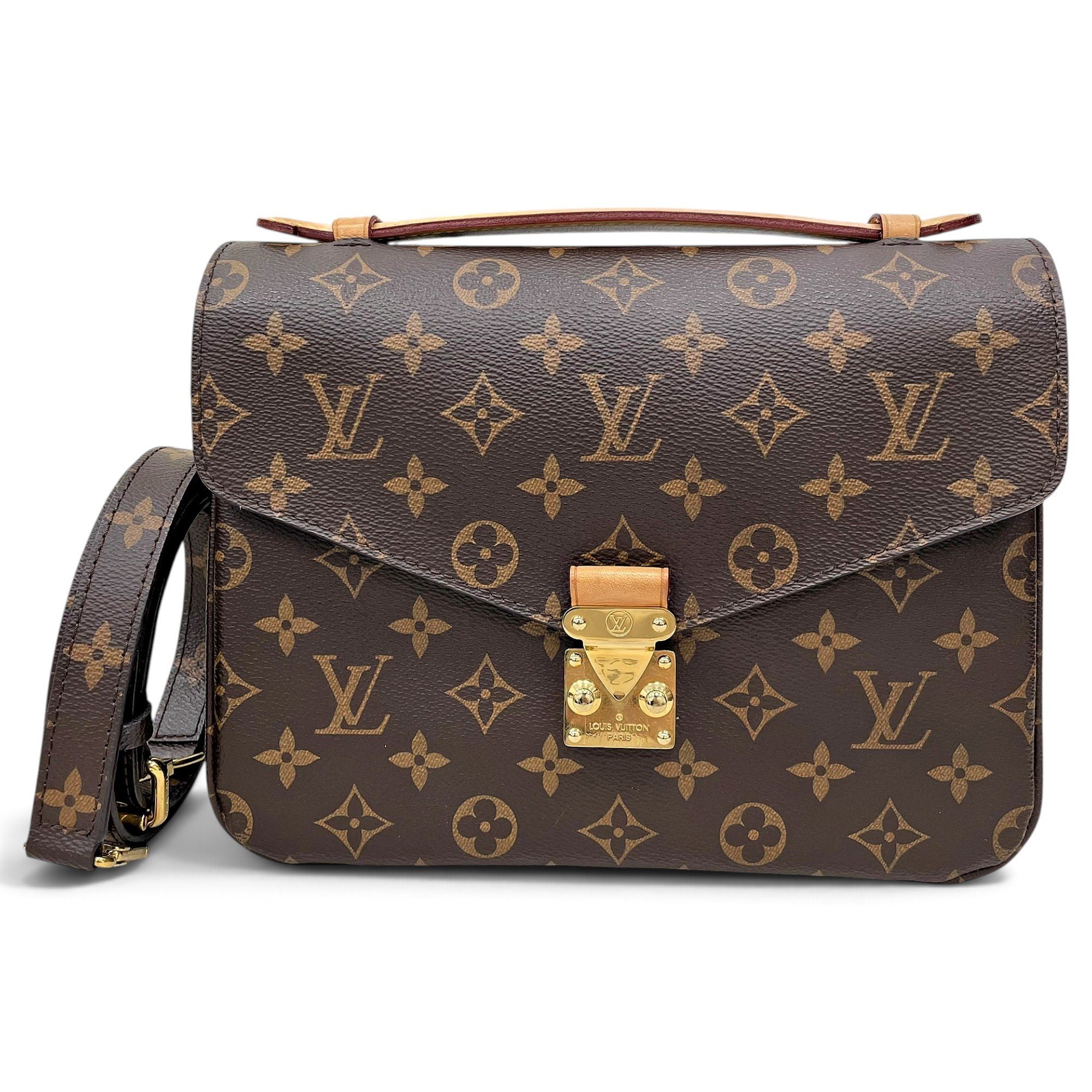 Metis leather crossbody bag