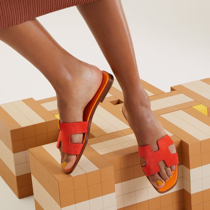 Rouge Écarlate Oran Sandal