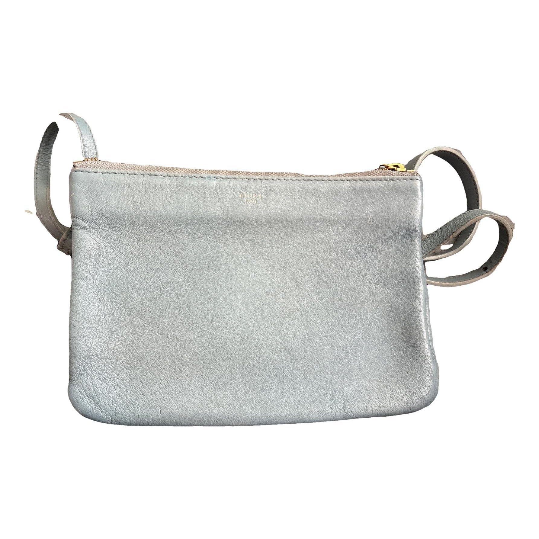Trio leather crossbody bag