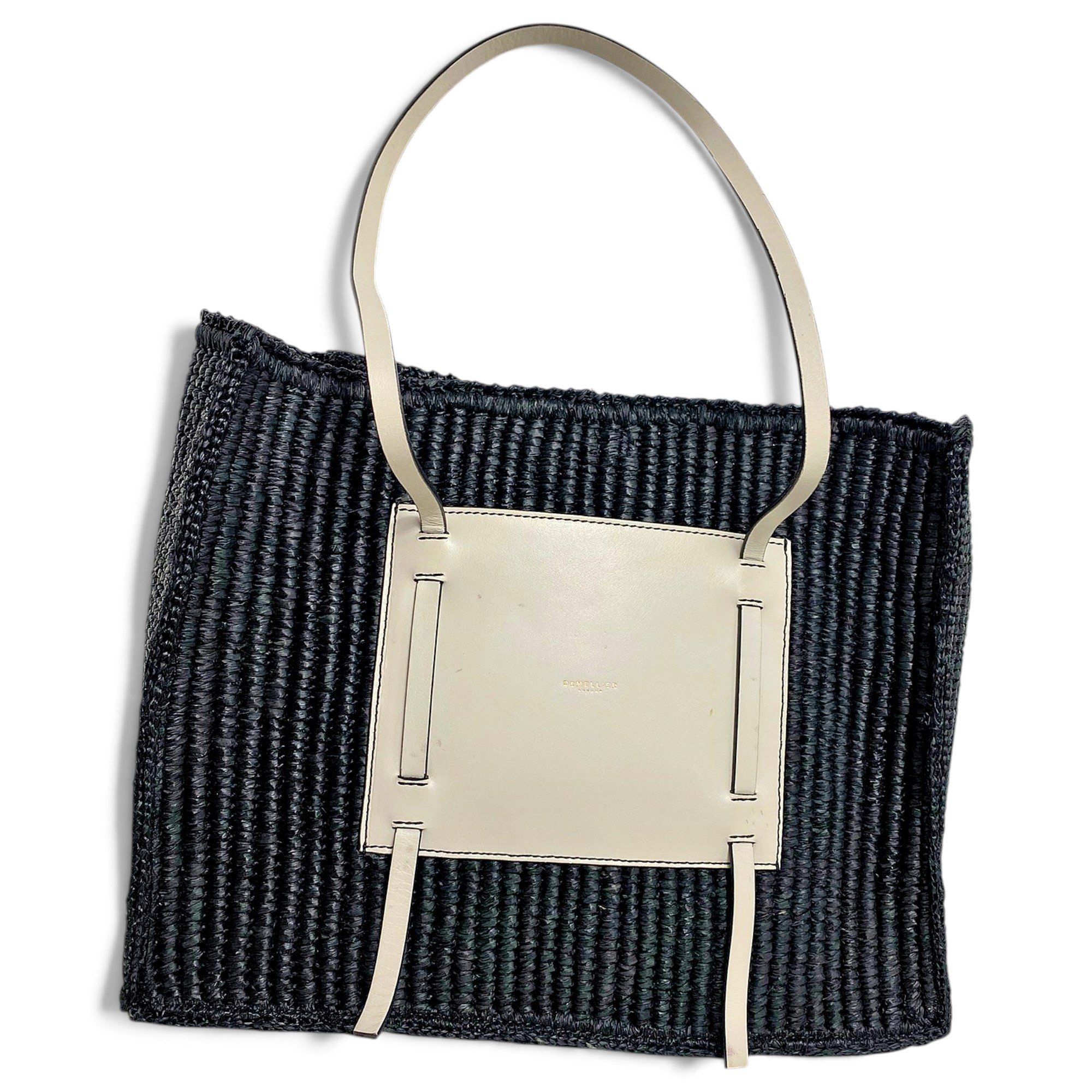 Leather tote
