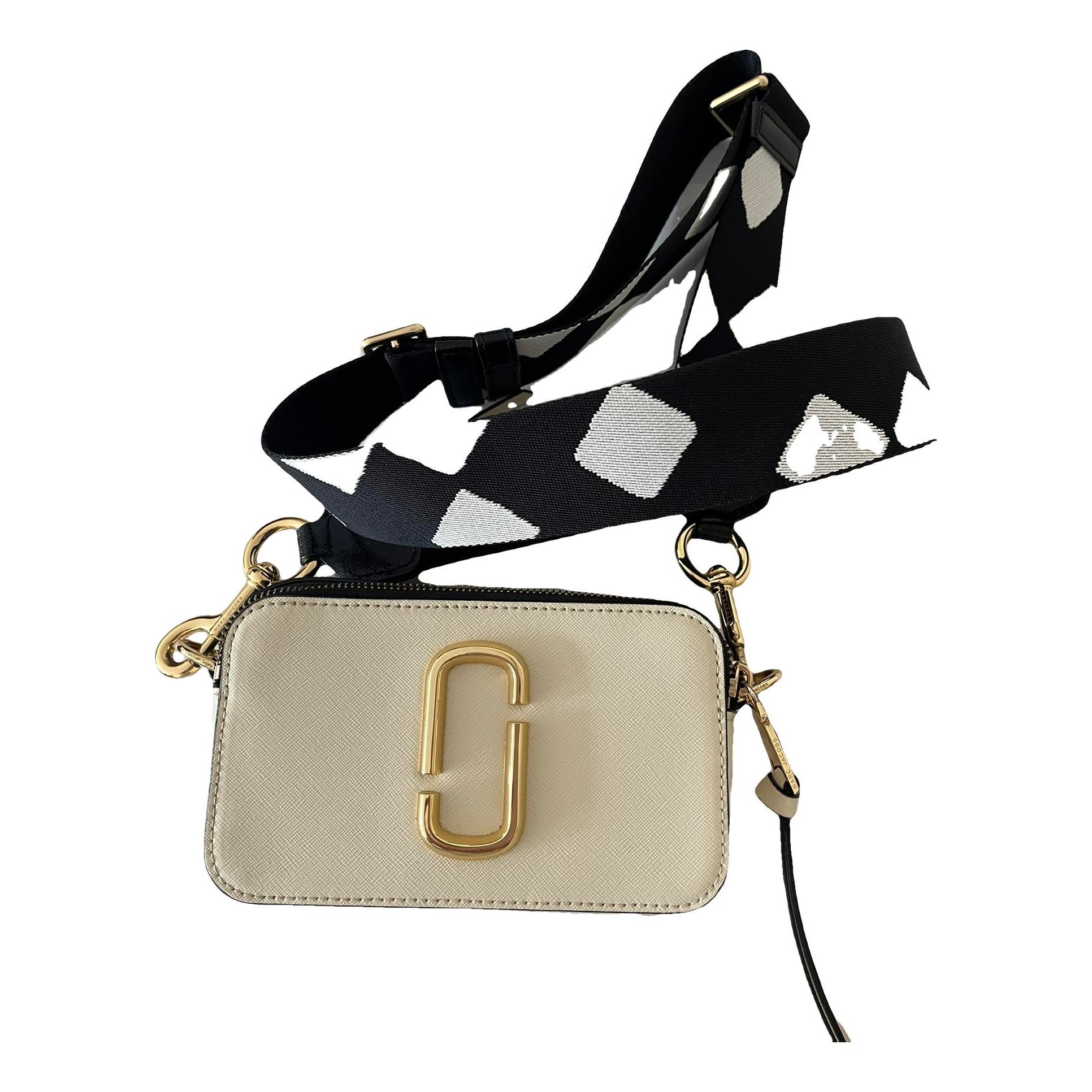 Snapshot leather crossbody bag