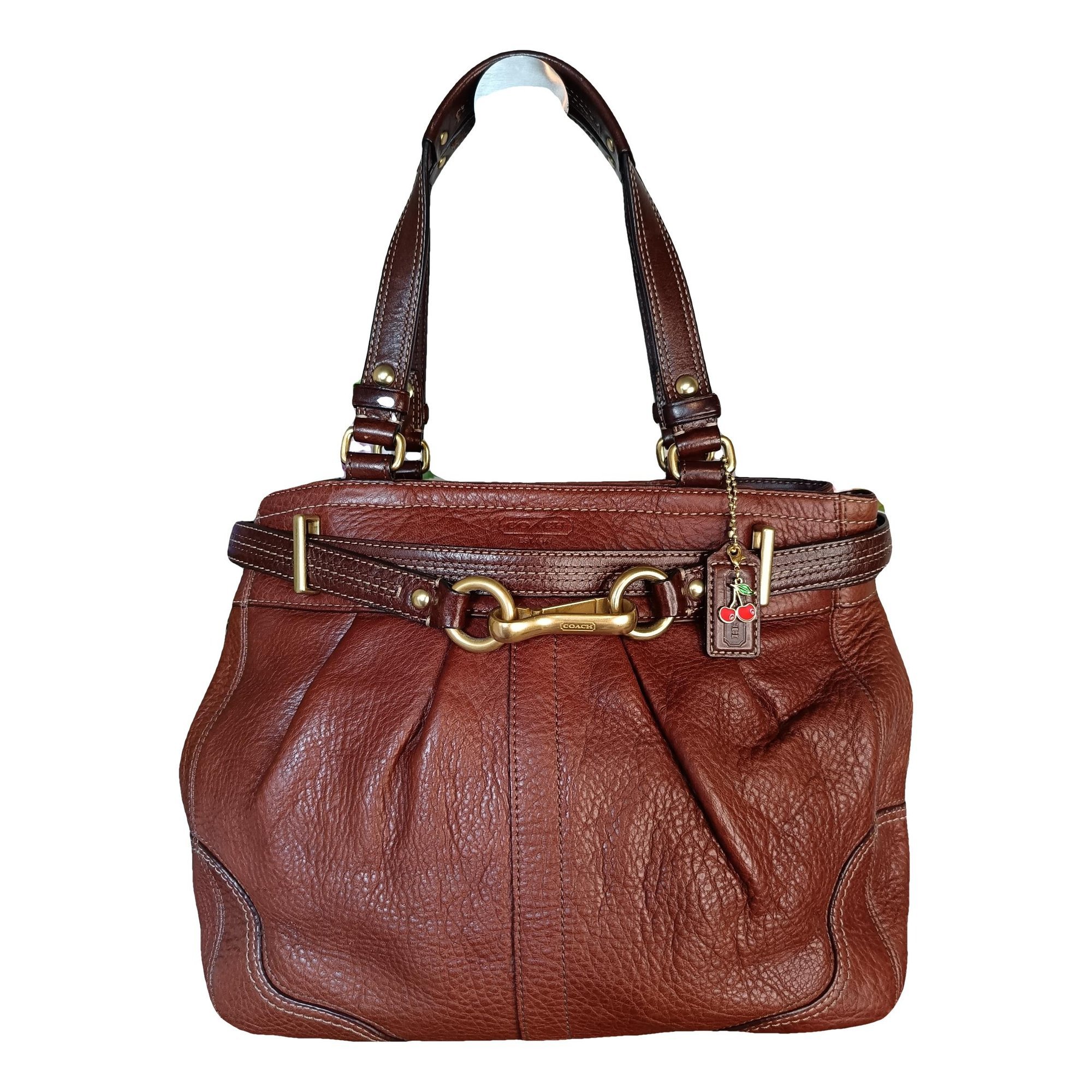 Leather handbag