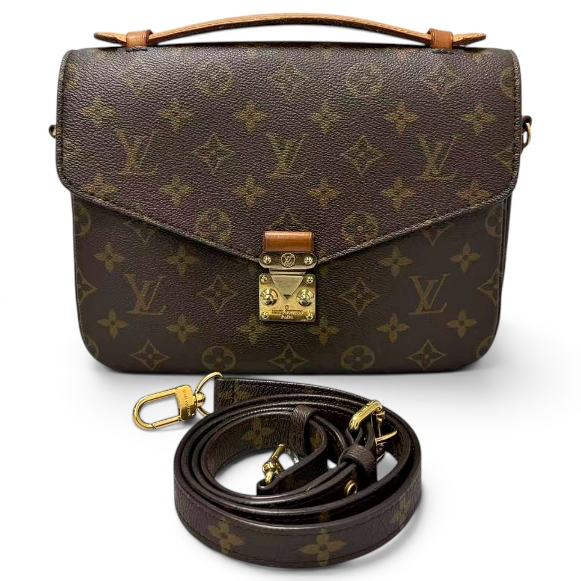 Metis leather crossbody bag