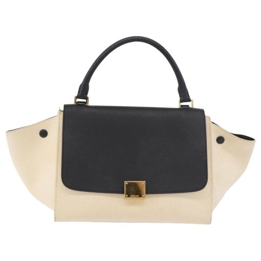 Trapèze cloth handbag