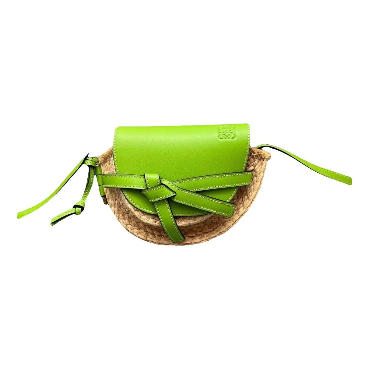 Gate leather handbag