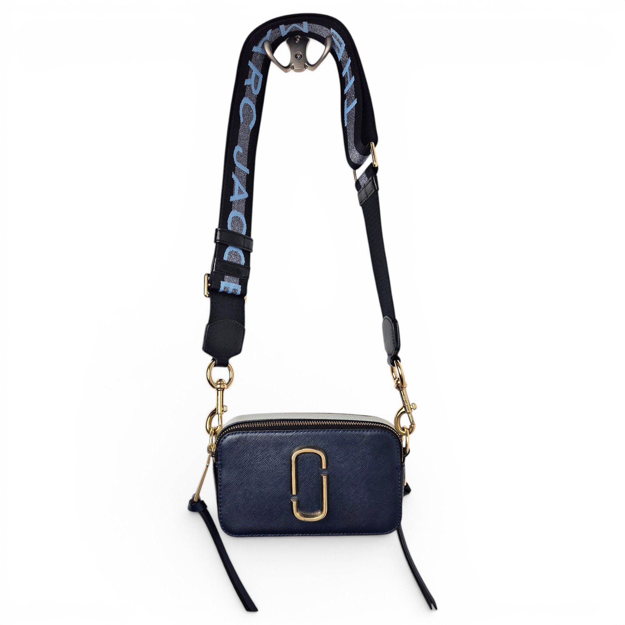 Snapshot leather crossbody bag