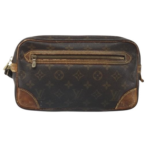 Marly Dragonne leather clutch bag