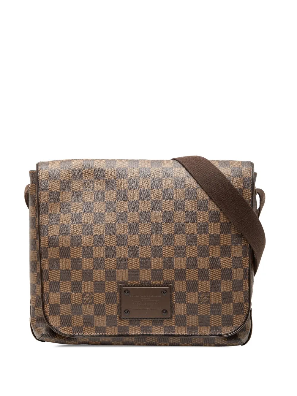 2009 Damier Ebene Brooklyn MM crossbody bag