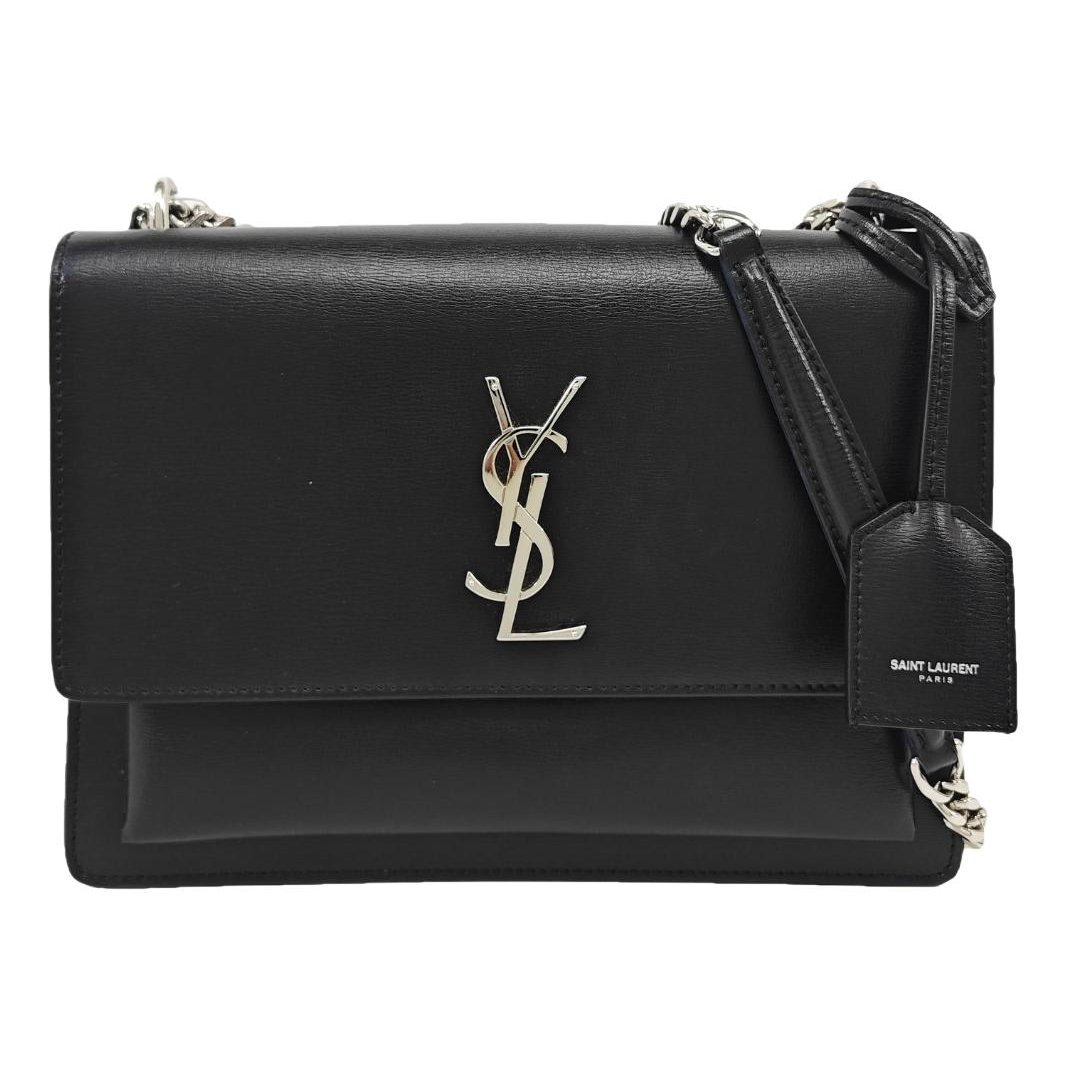 Sunset leather crossbody bag