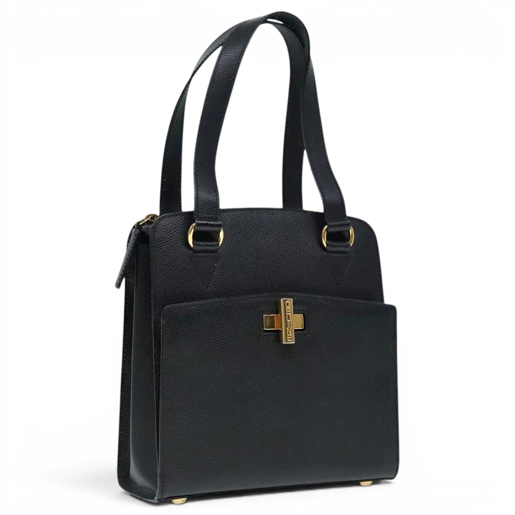 Leather handbag
