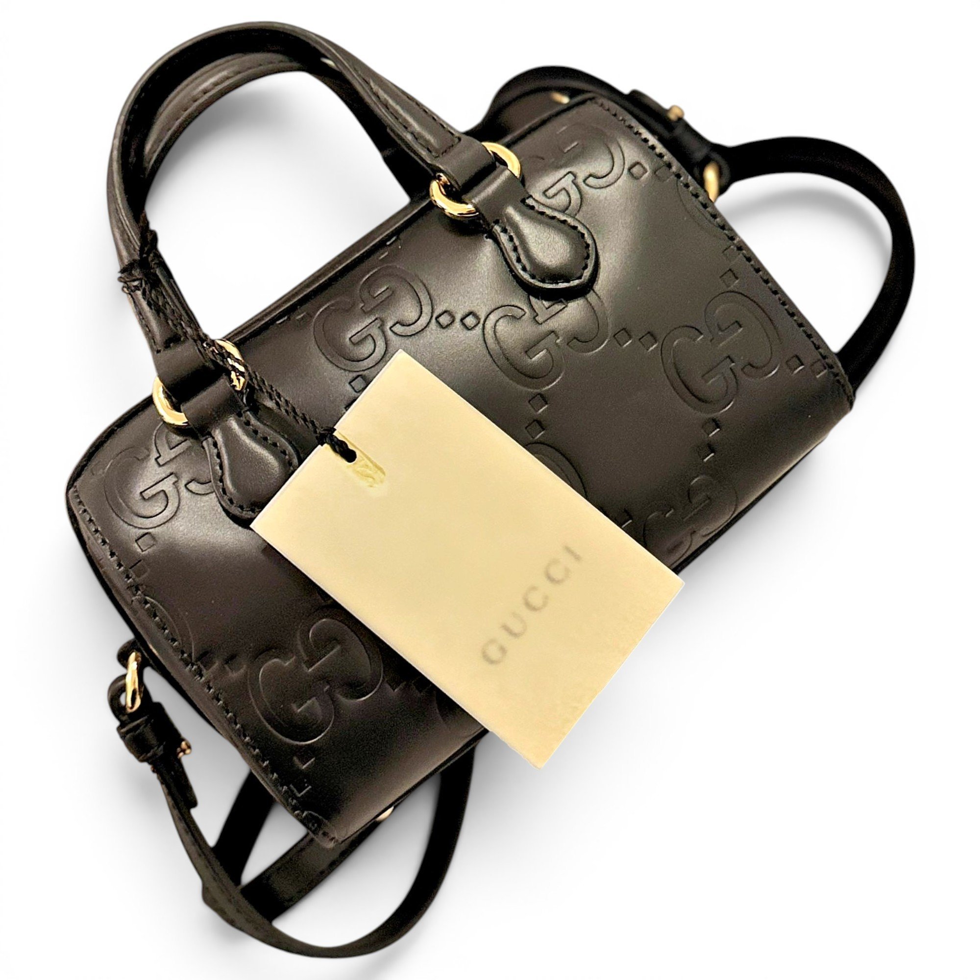 Leather mini bag