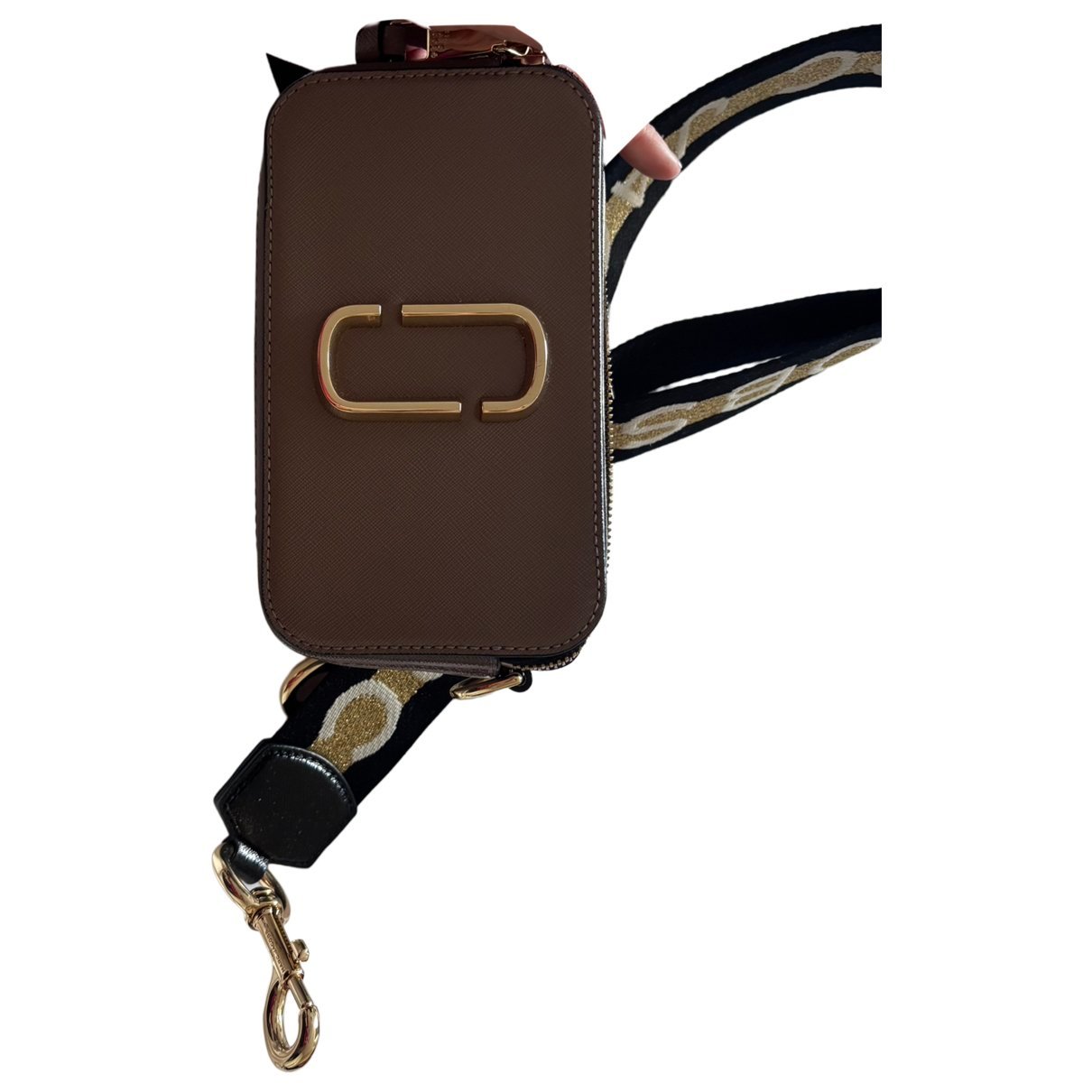 Snapshot leather crossbody bag