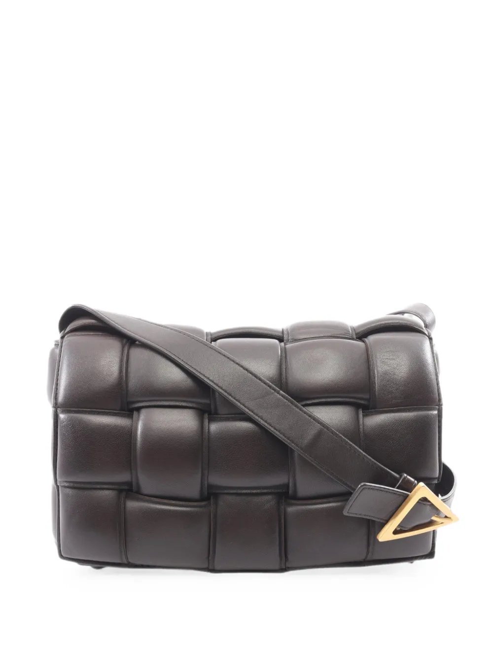 2012-2026 Nappa Intrecciato Padded Cassette crossbody bag