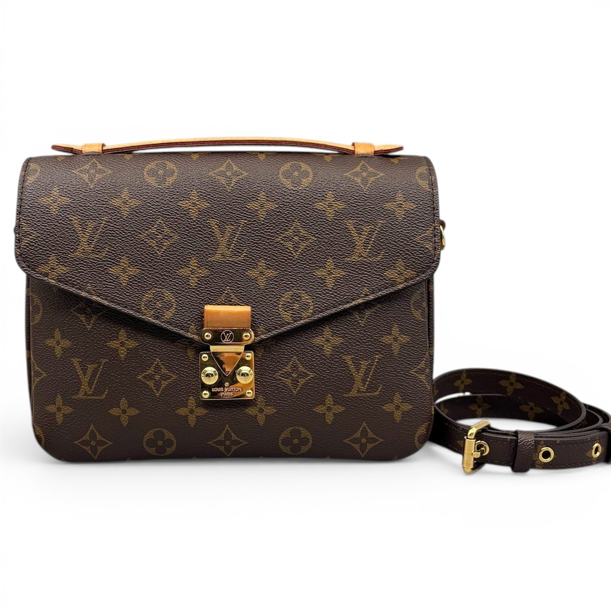 Metis leather handbag