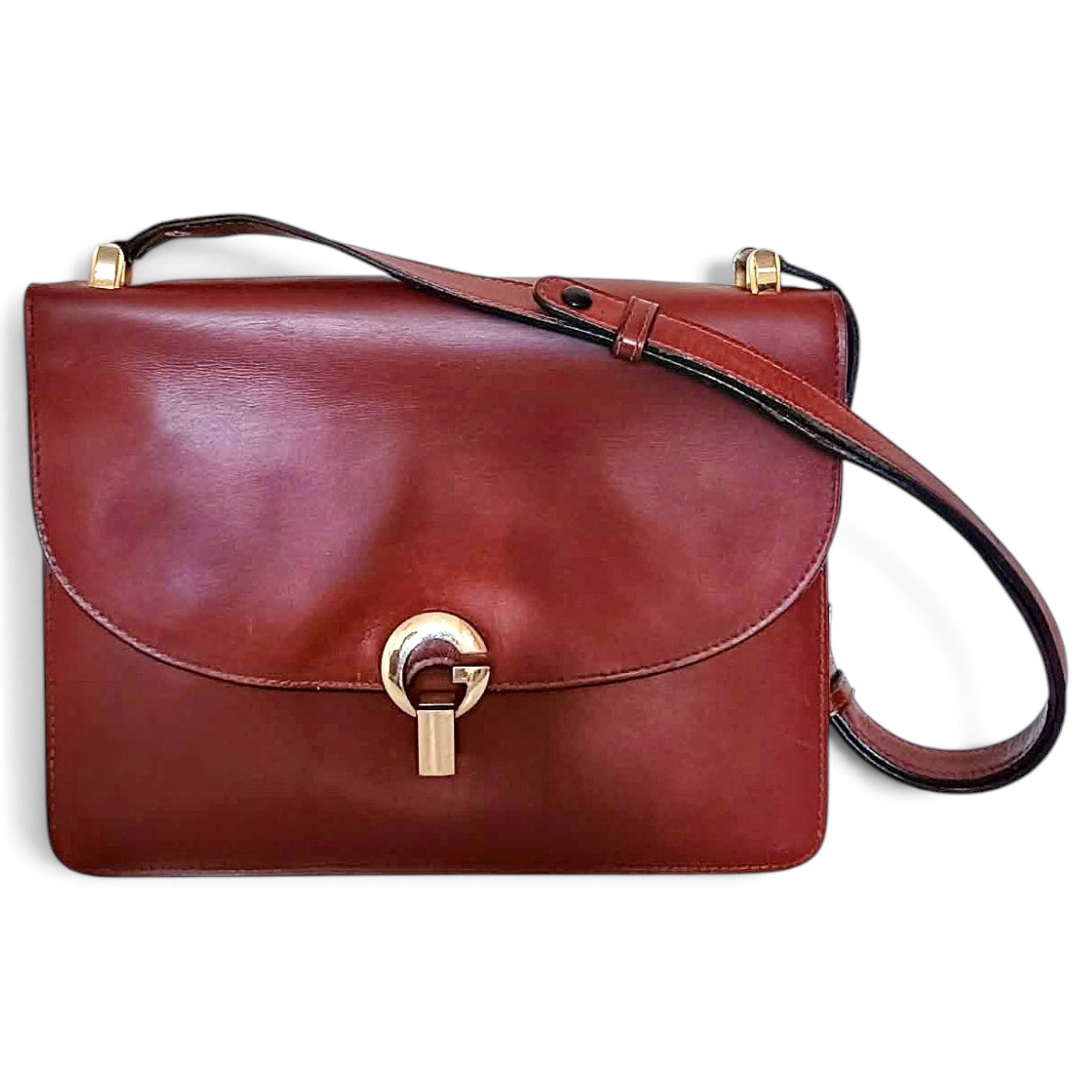 1973 leather handbag