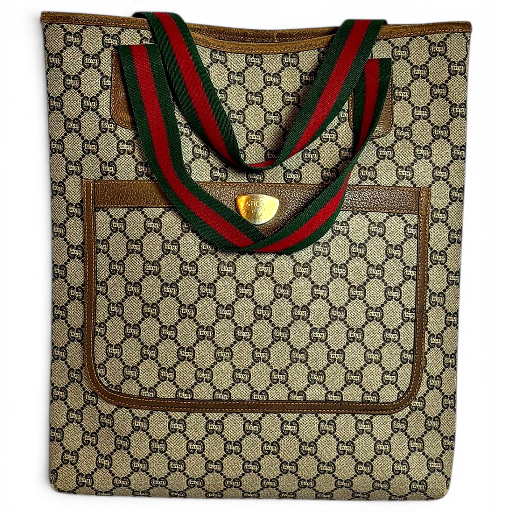 Leather tote