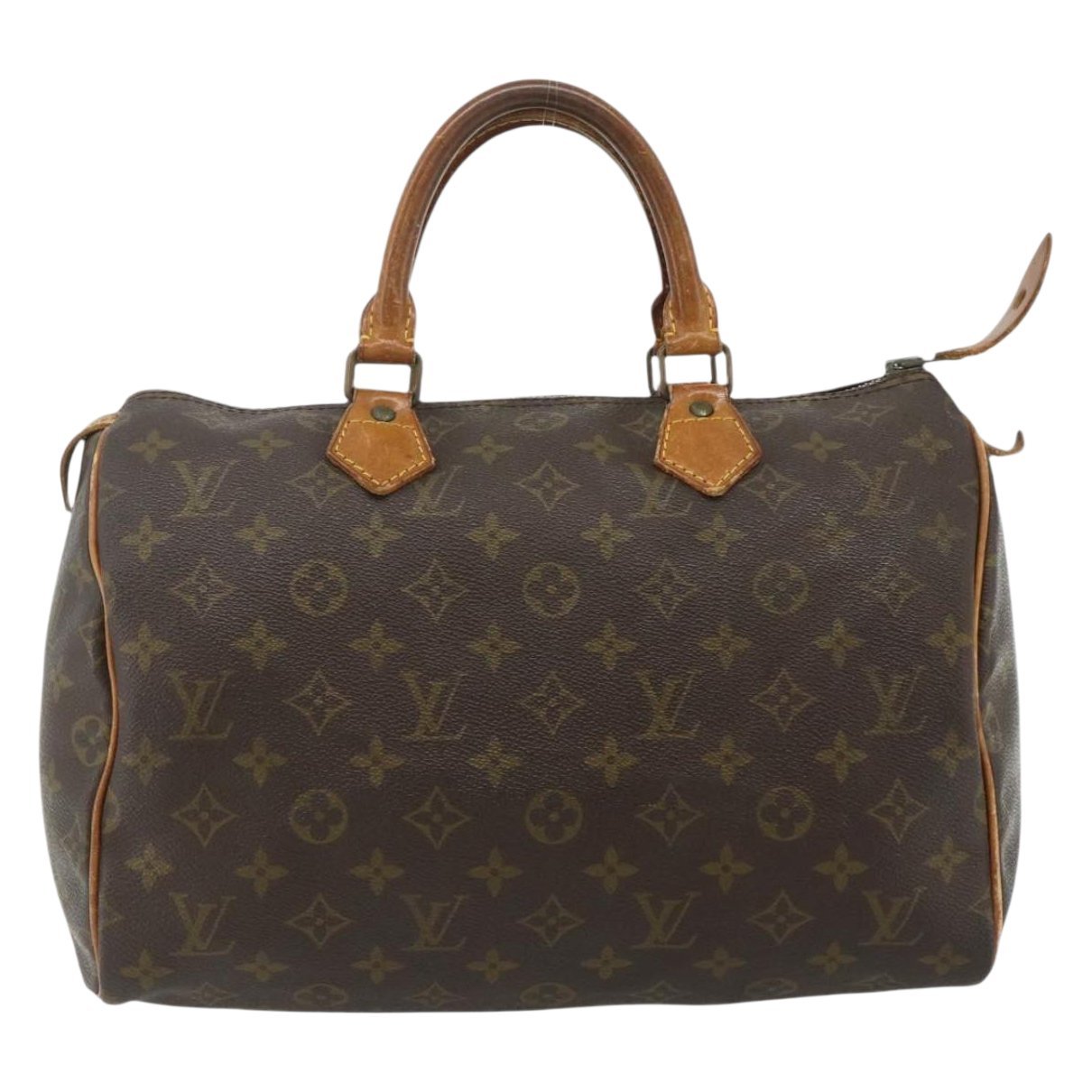 Speedy leather handbag
