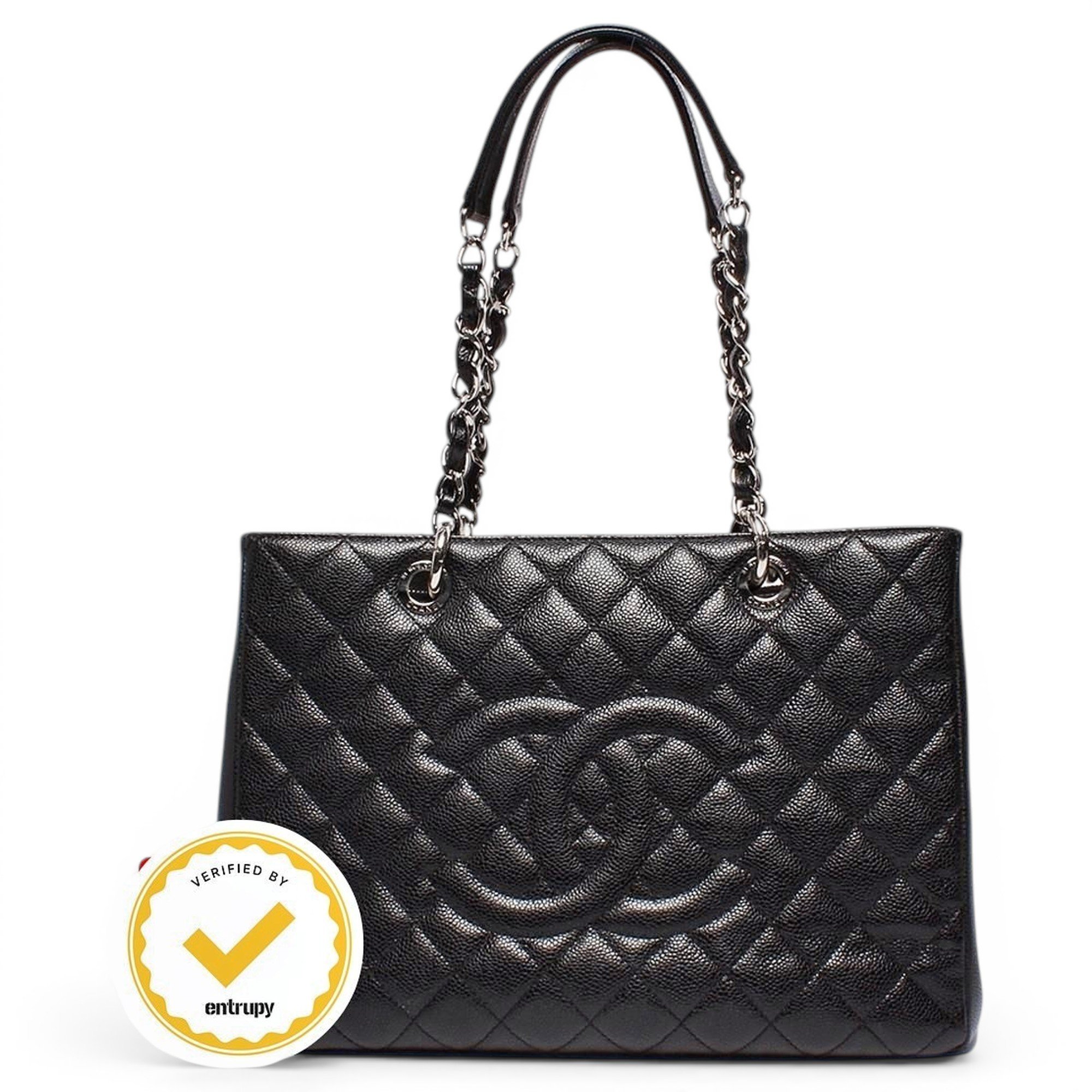 Grand shopping leather tote