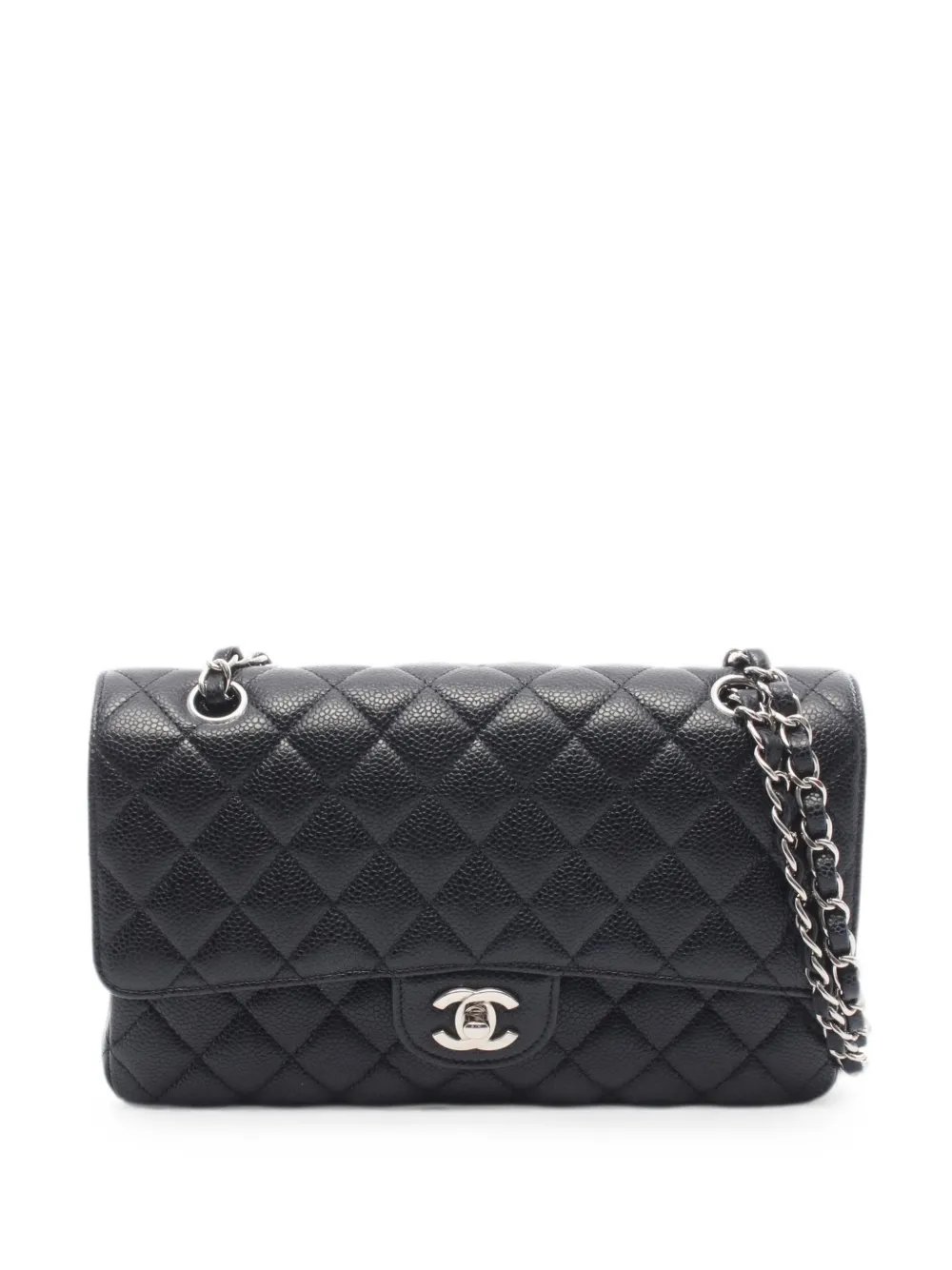 2020-2021 Matelassé double-flap leather shoulder bag